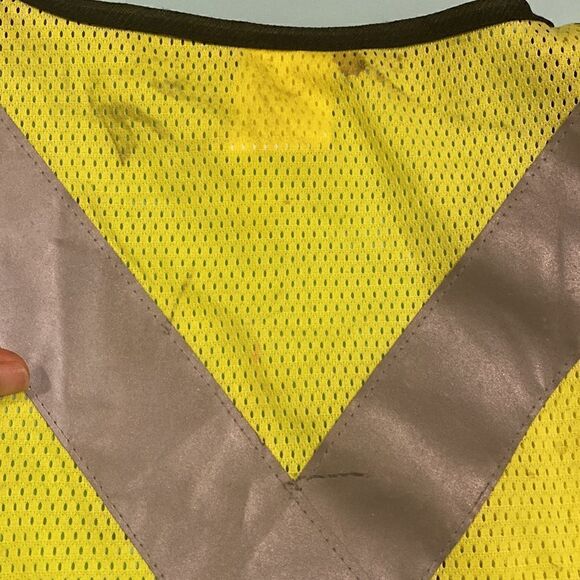 Reflective Safety Vest, Class 2 Construction, Hi-Viz, Yellow & Orange 3 pc Lot - Picture 7 of 15